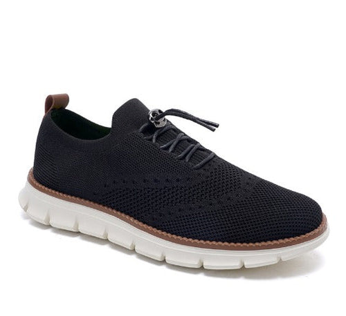 St.Vaxholm - TerraFlex Bekväma och Stilrena Sneakers – Svart