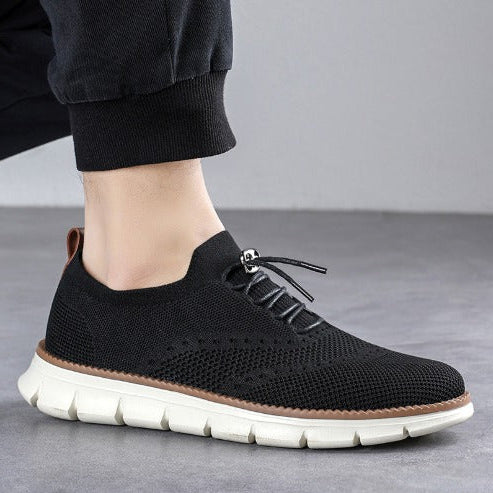 St.Vaxholm - TerraFlex Bekväma och Stilrena Sneakers – Svart