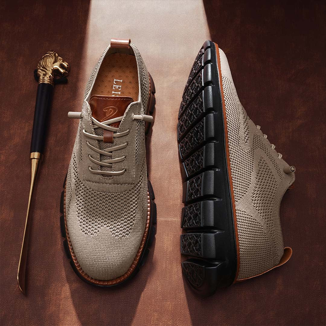 St.Vaxholm - Urban Blackout Eleganta och Bekväma Herrsneakers i Begränsad Upplaga - Brun