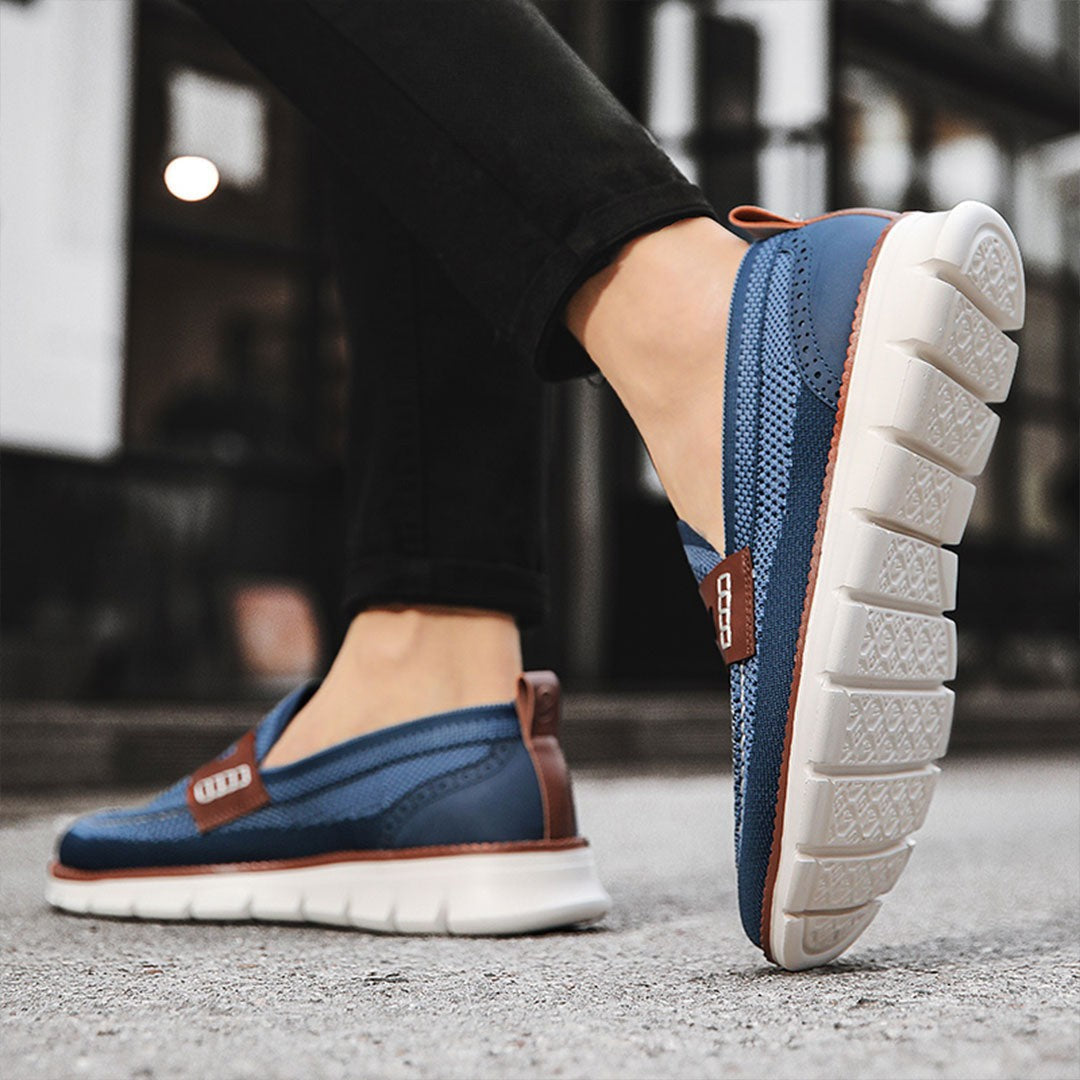 St.Vaxholm - Mayfair Eleganta och Bekväma Loafers – Blå