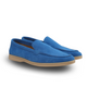 St.Vaxholm Premium loafer i mockaläder – Blå - Herr
