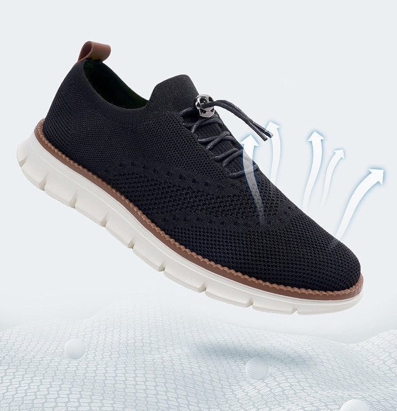 St.Vaxholm - TerraFlex Bekväma och Stilrena Sneakers – Svart