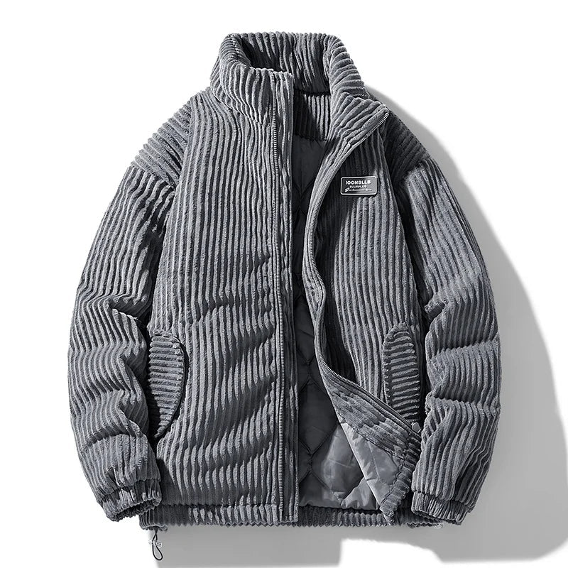 St.Vaxholm - Winter-Cord-Parka 2024 für Herren - Grå