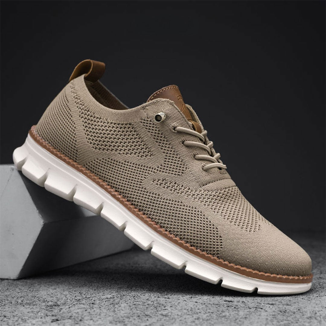 St.Vaxholm - Urban Bekväma och Andningsbara Herrsneakers Begränsad Upplaga – Brun