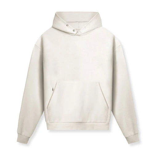 St. Vaxholm – Performance Hoodie med Relaxed Fit - Vit