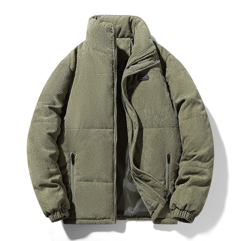 St.Vaxholm – Varm Jogger Parkas - Armégrön
