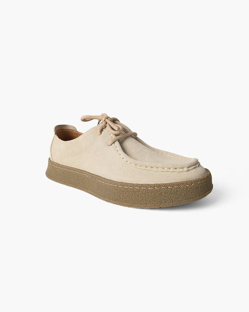 St.Vaxholm Premium stadssko i mocka – Beige – Herr