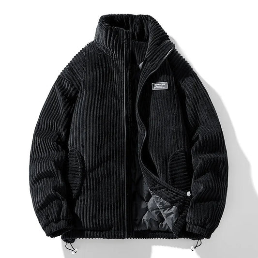 St.Vaxholm - Winter-Cord-Parka 2024 für Herren - Svart