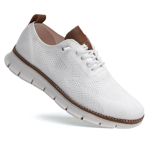 St.Vaxholm - Urban Bekväma och Andningsbara Herrsneakers Begränsad Upplaga – Vit