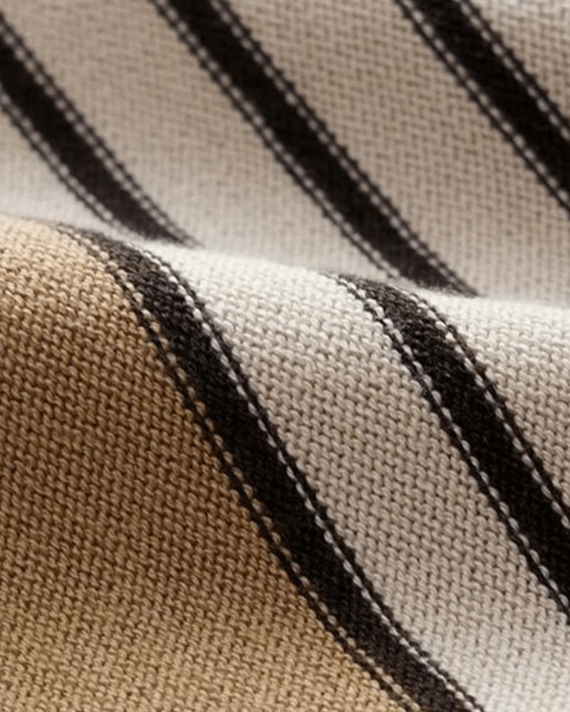 St.Vaxholm - Monte Carlo Retro Stripe Knit Polo