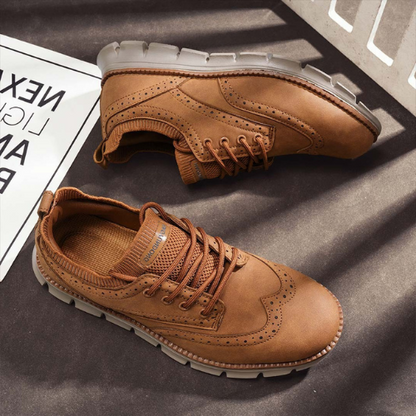 St.Vaxholm - Atlas Vadderad och Bekväm Sneakers för Stadsliv – Karamell