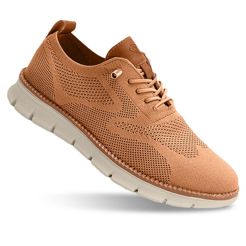 St.Vaxholm - Urban Bekväma och Andningsbara Herrsneakers Begränsad Upplaga – Karamell