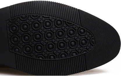 St.Vaxholm Wingtip Dress – finskor i äkta läder – Brun – Herr