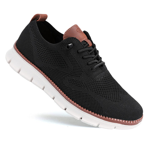 St.Vaxholm - Urban Bekväma och Andningsbara Herrsneakers Begränsad Upplaga – Svart