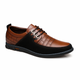 St.Vaxholm Oxford Derby No-Stripe Läderskor – Brun - Herr