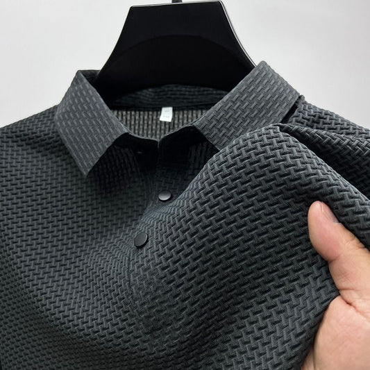 St.Vaxholm Bracciano Premium polotröja – Grå - Herr