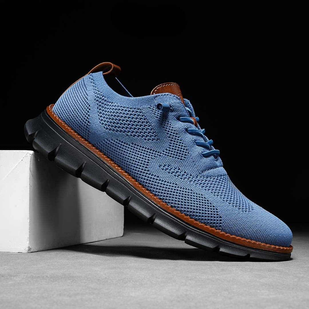 St.Vaxholm - Urban Blackout Eleganta och Bekväma Herrsneakers i Begränsad Upplaga - Lapisblå