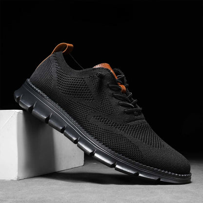 St. Vaxholm - Urban Blackout Eleganta och Bekväma Herrsneakers i Begränsad Upplaga - Svart