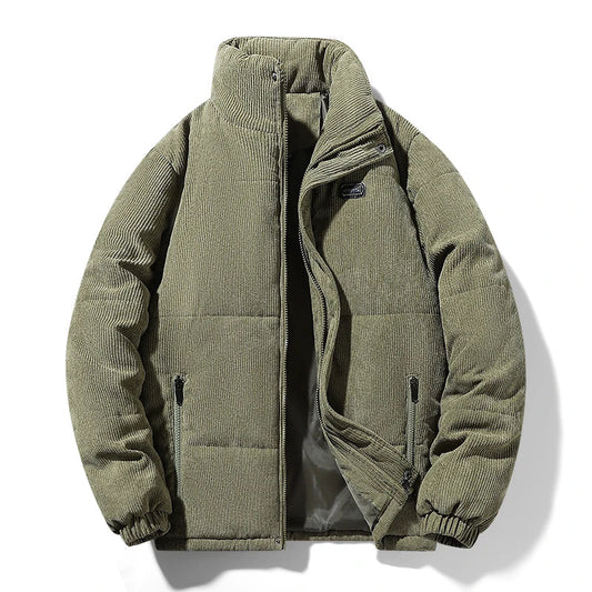 St.Vaxholm – Varm Jogger Parkas - Armégrön