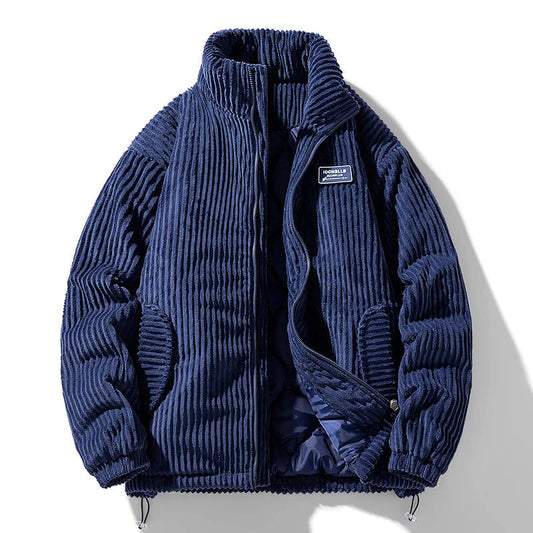 St.Vaxholm - Winter-Cord-Parka 2024 für Herren - Mörkblå